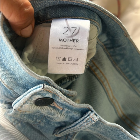 MOTHER Women's Light Blue Jeans MOTHER
THE SCRAPPER ANKLE size 27 - Picture 2 of 7